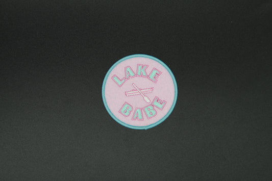 “Lake Babe” Embroidered Patch