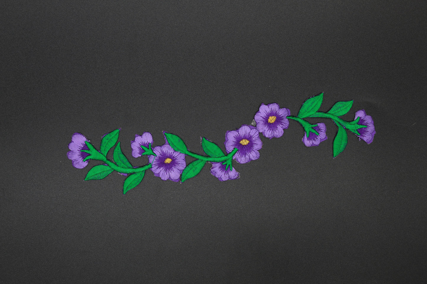 Floral Vine Iron-On Patch