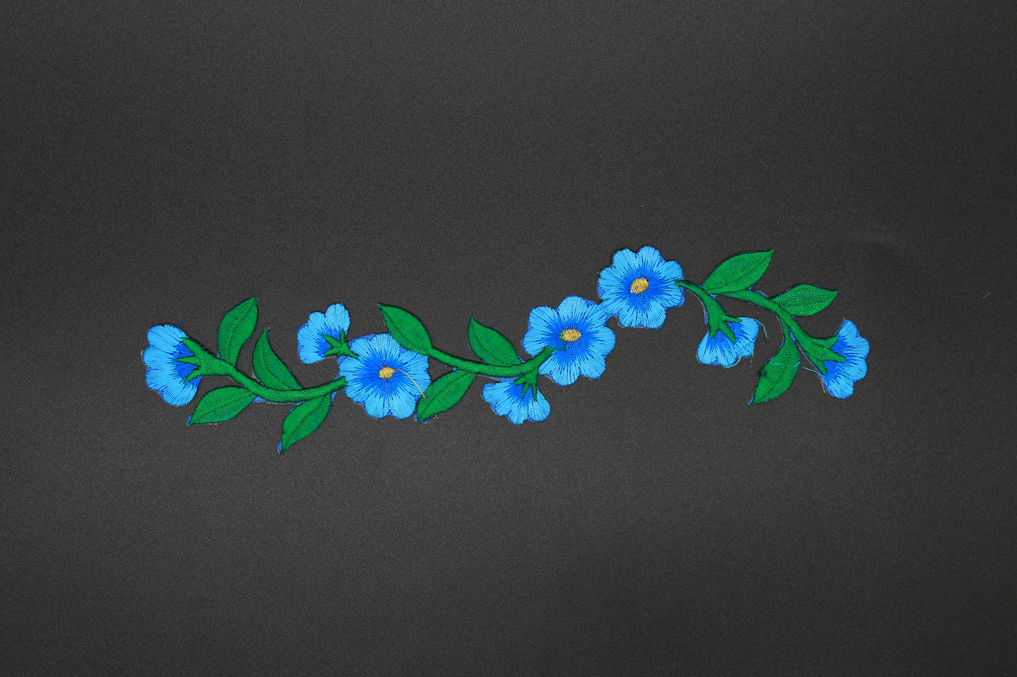 Floral Vine Iron-On Patch