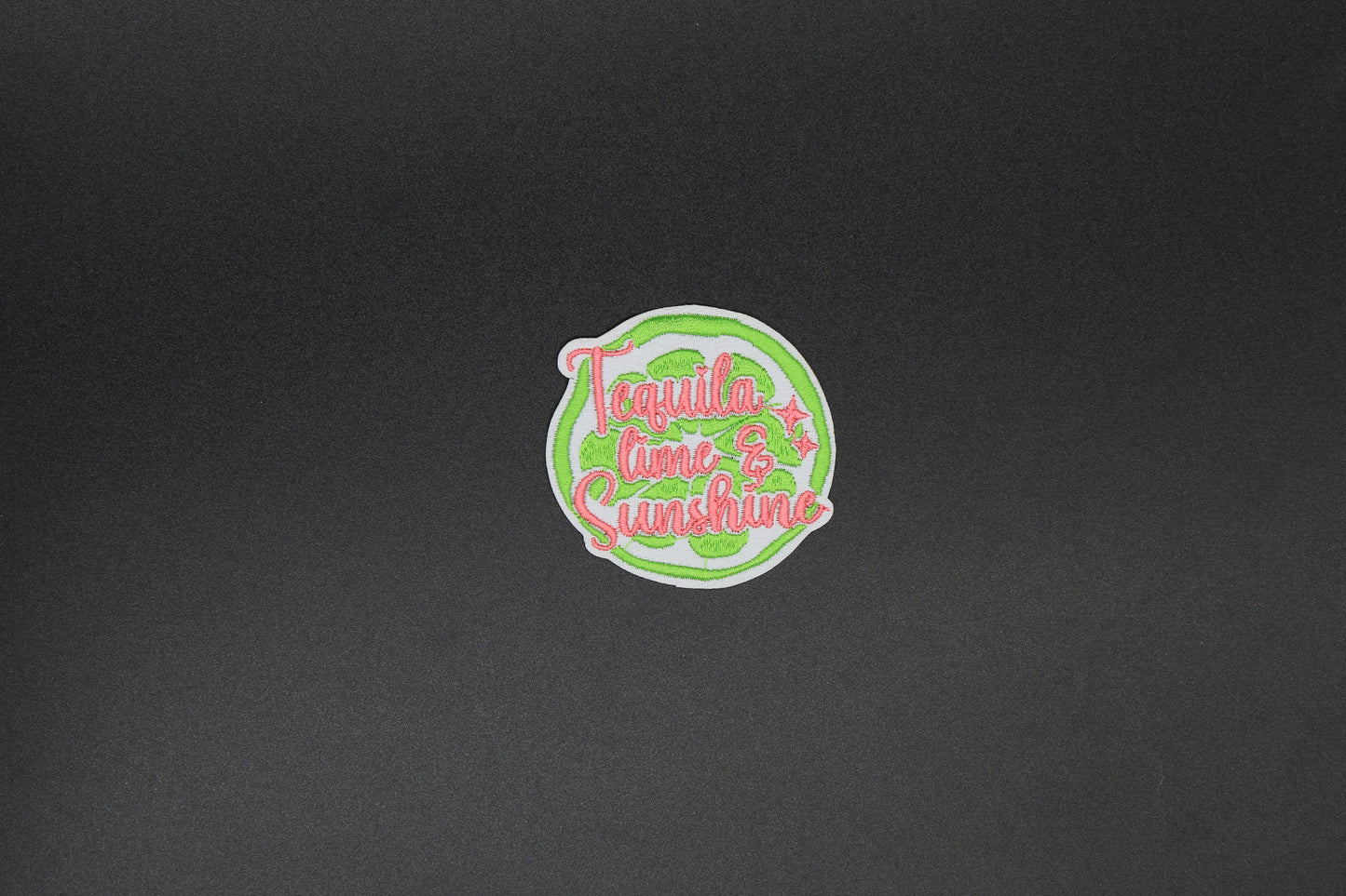 Tequila Lime & Sunshine Iron-On Patch