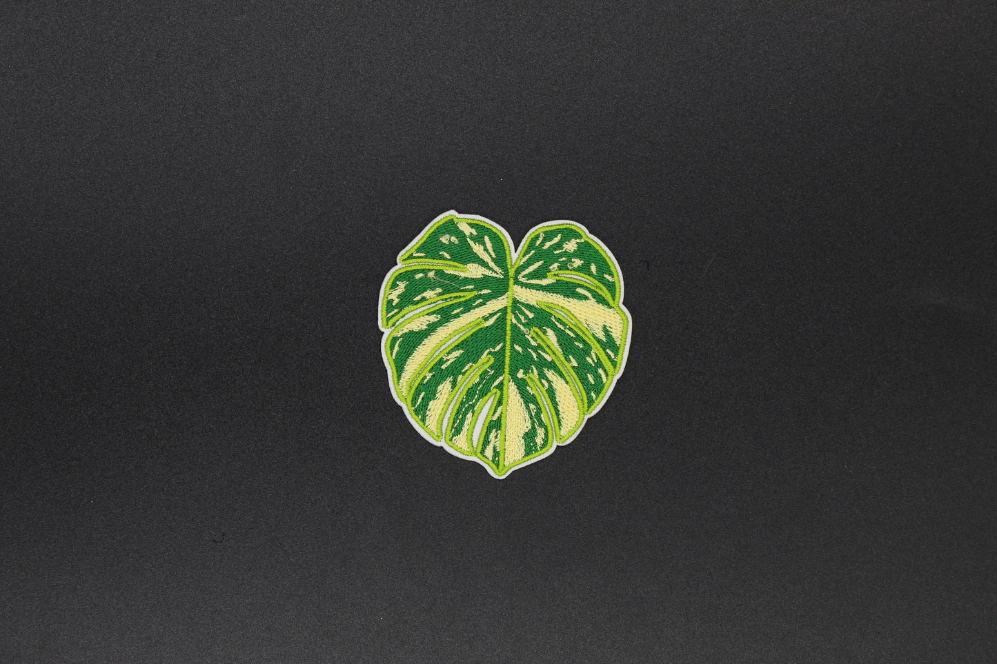 Tropical Monstera Leaf Iron-On Patch