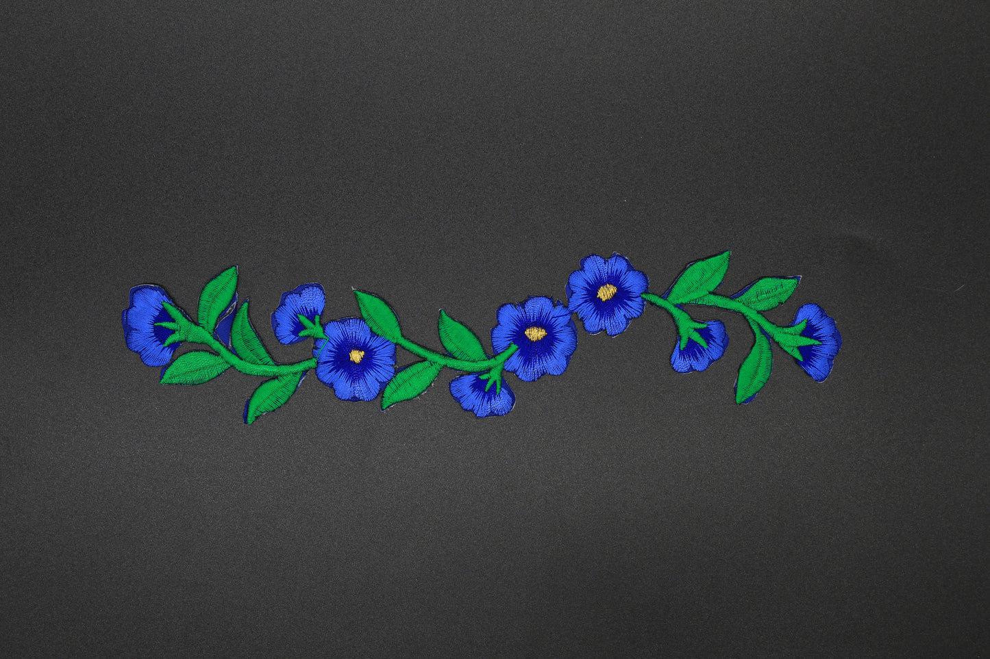 Floral Vine Iron-On Patch
