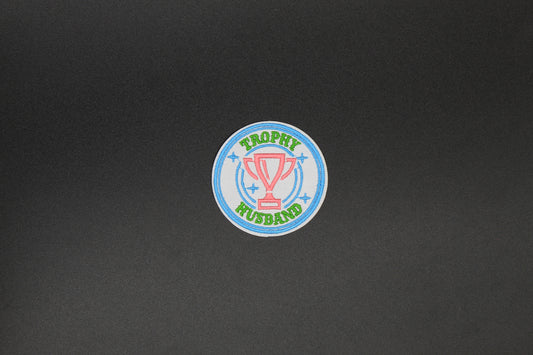 Trophy Husband Iron-On Patch