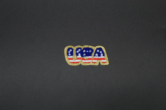 Proudly USA Iron-On-Patch