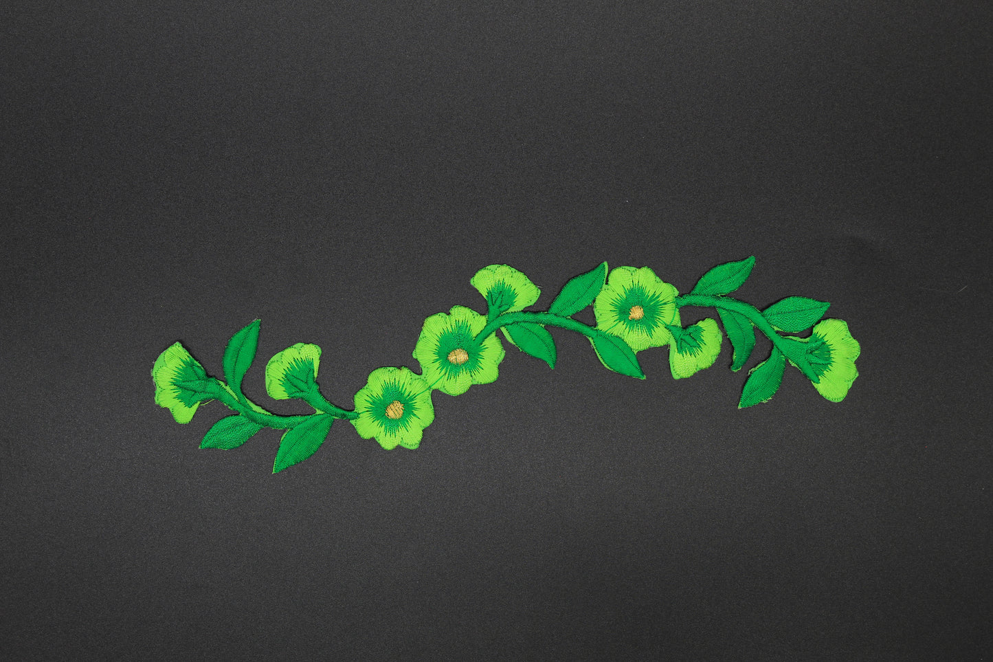 Floral Vine Iron-On Patch