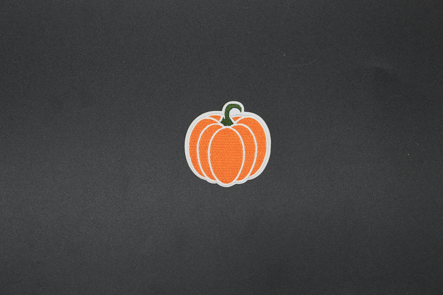 Simple Pumpkin Outline Iron-On Patch