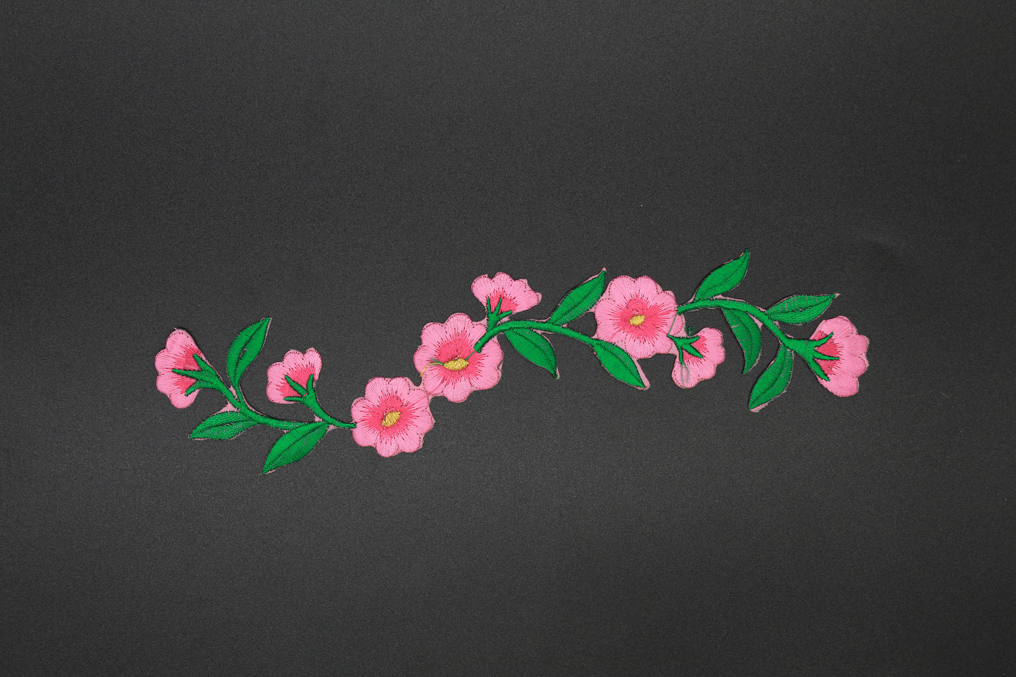 Floral Vine Iron-On Patch