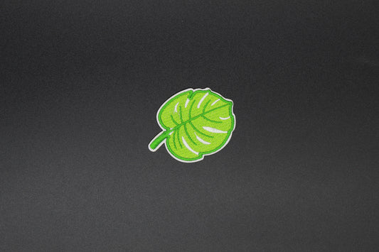 Tropical Monstera Leaf Iron-On Patch