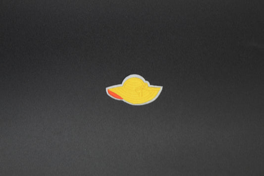 Sunny Beach Hat Iron-On Patch
