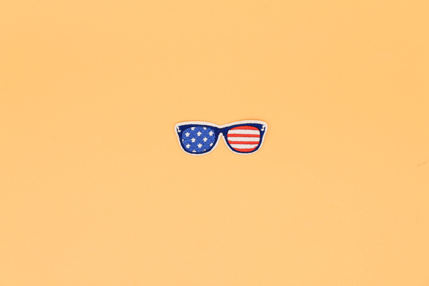 Patriotic Sunglasses Iron-On Patch