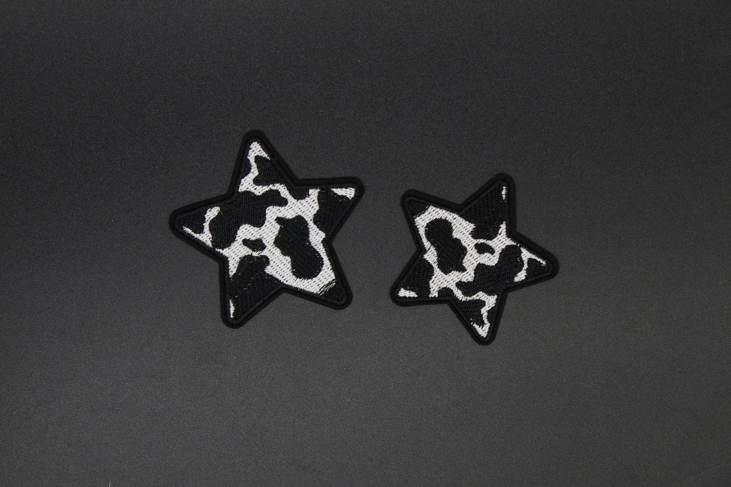 Cow Print Star Patch
