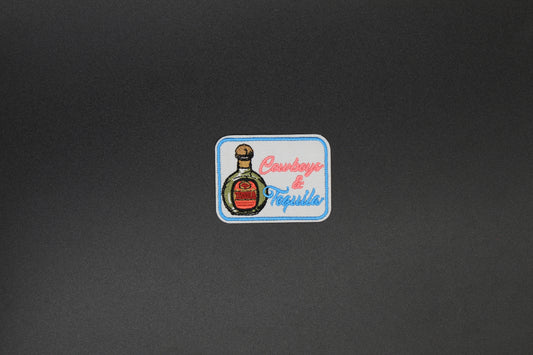 Cowboys & Tequila Iron-On Patch