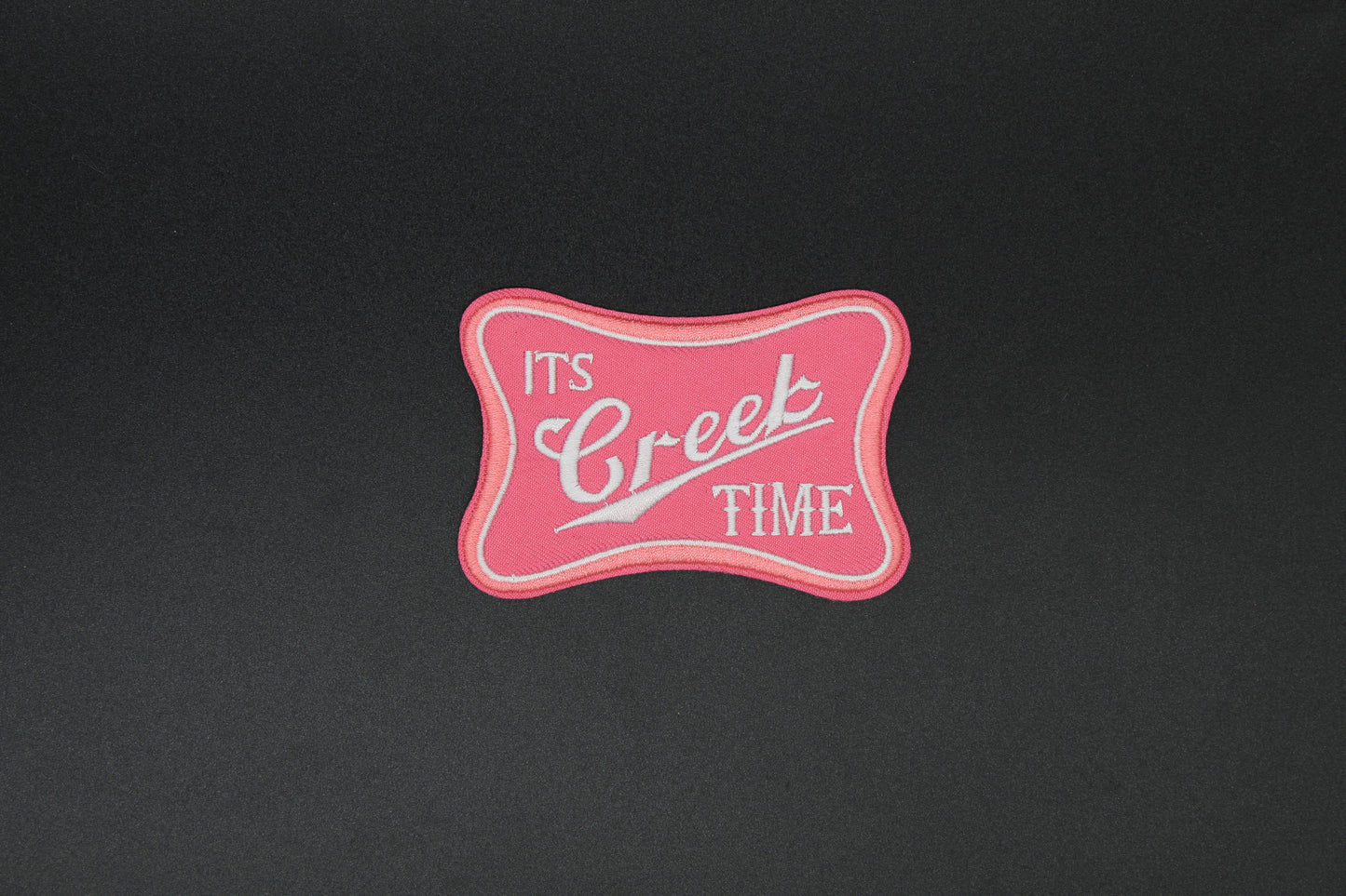 “It’s Creek Time” Embroidered Patch