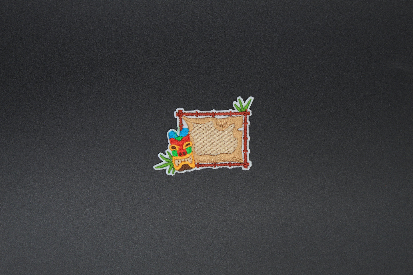 Tiki Frame Iron-On Patch