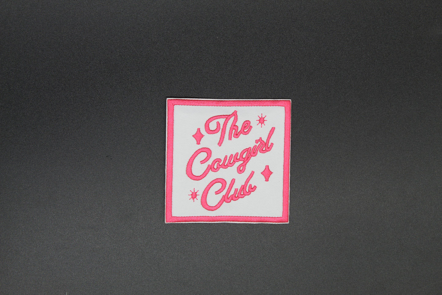 The Cowgirl Club Iron-On Patch