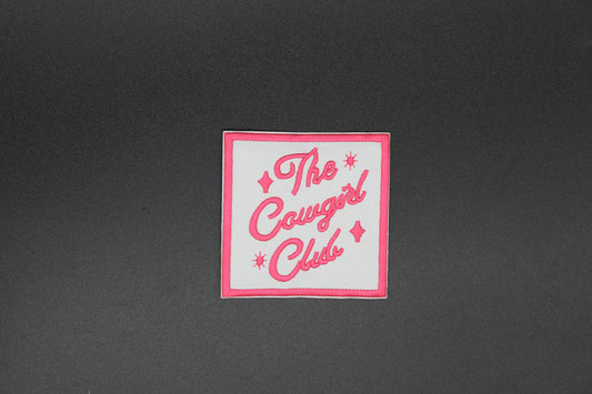 The Cowgirl Club Iron-On Patch