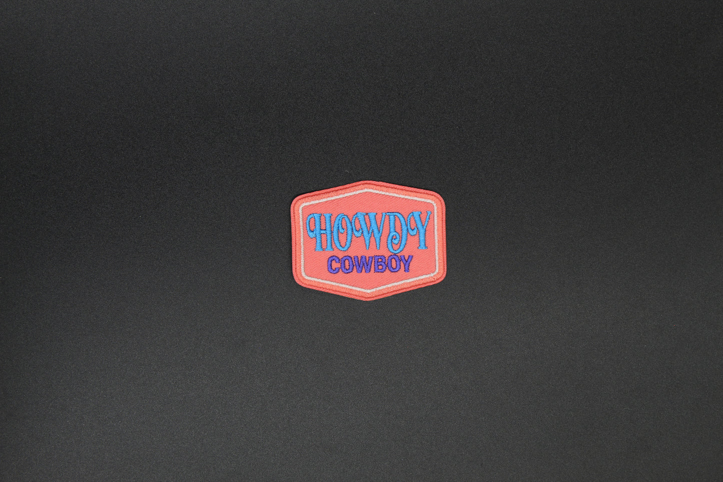 Howdy Cowboy Iron-On Patch