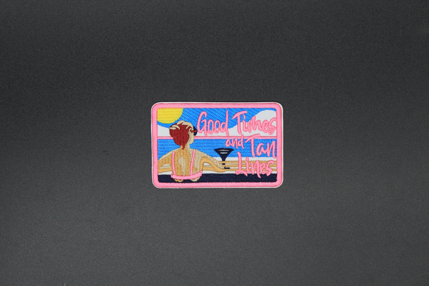 Good Times and Tan Lines Iron-On Patch