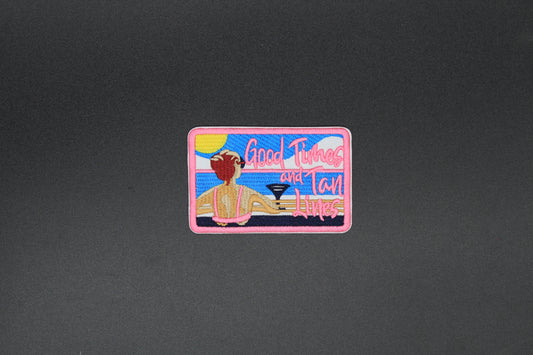 Good Times and Tan Lines Iron-On Patch