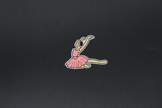 Graceful Stretch Ballerina Iron-On Patch