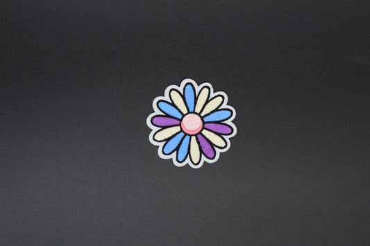 Pastel Daisy Flower Iron-On Patch