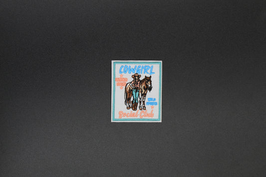 Cowgirl Social Club Iron-On Patch