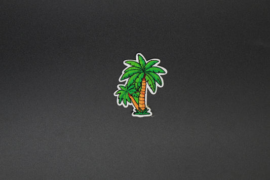Island Breeze Palm Tree Iron-On Patch