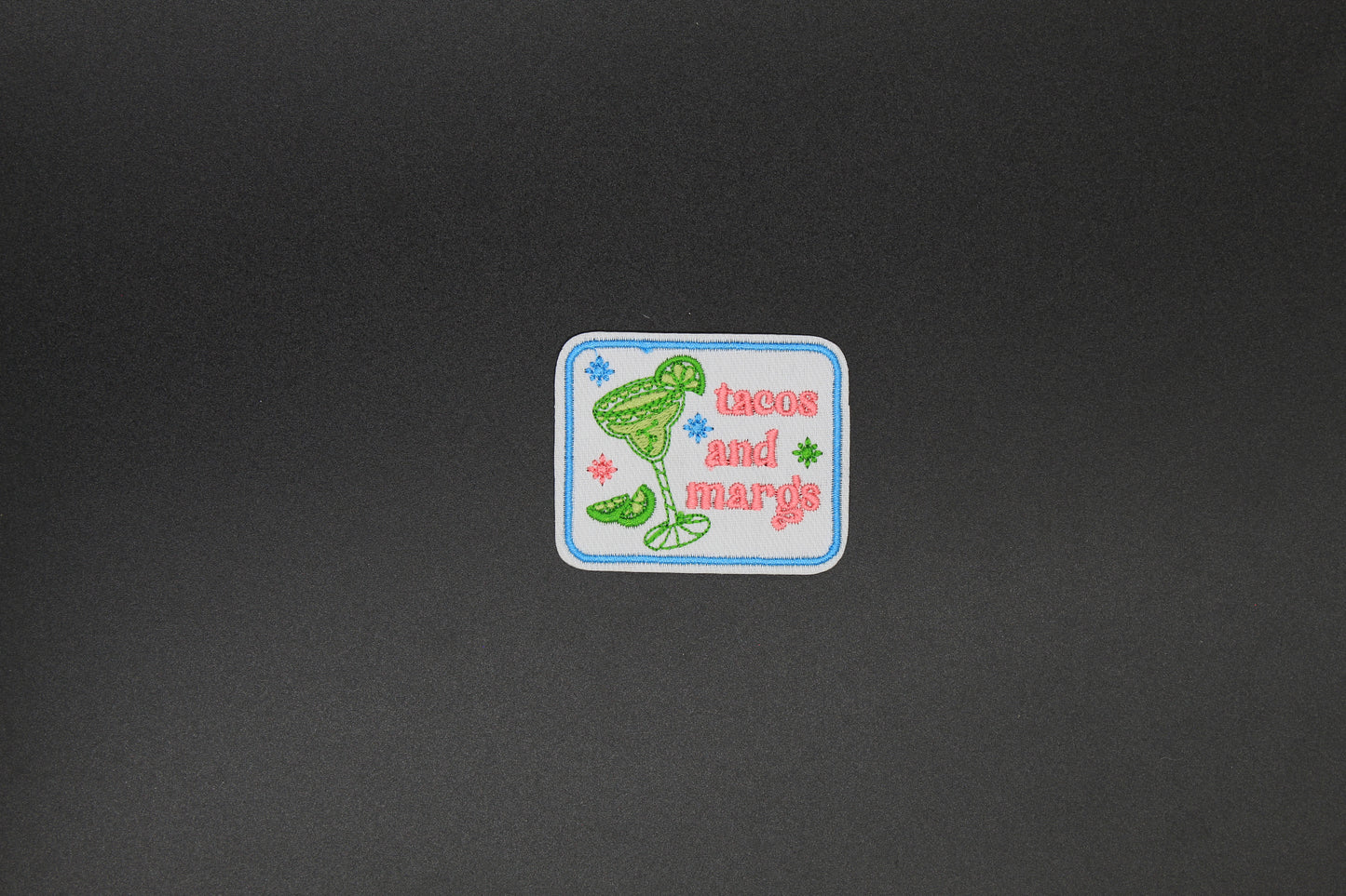 Tacos and Margs Iron-On Patch