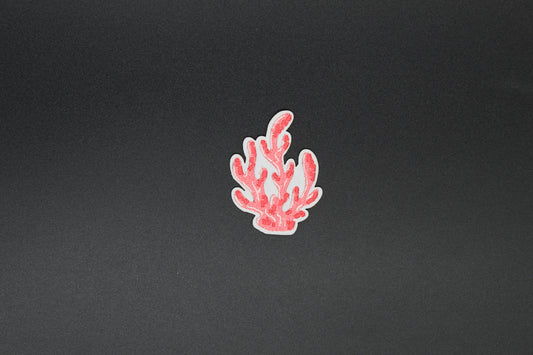 Coral Reef Branch Iron-On Patch
