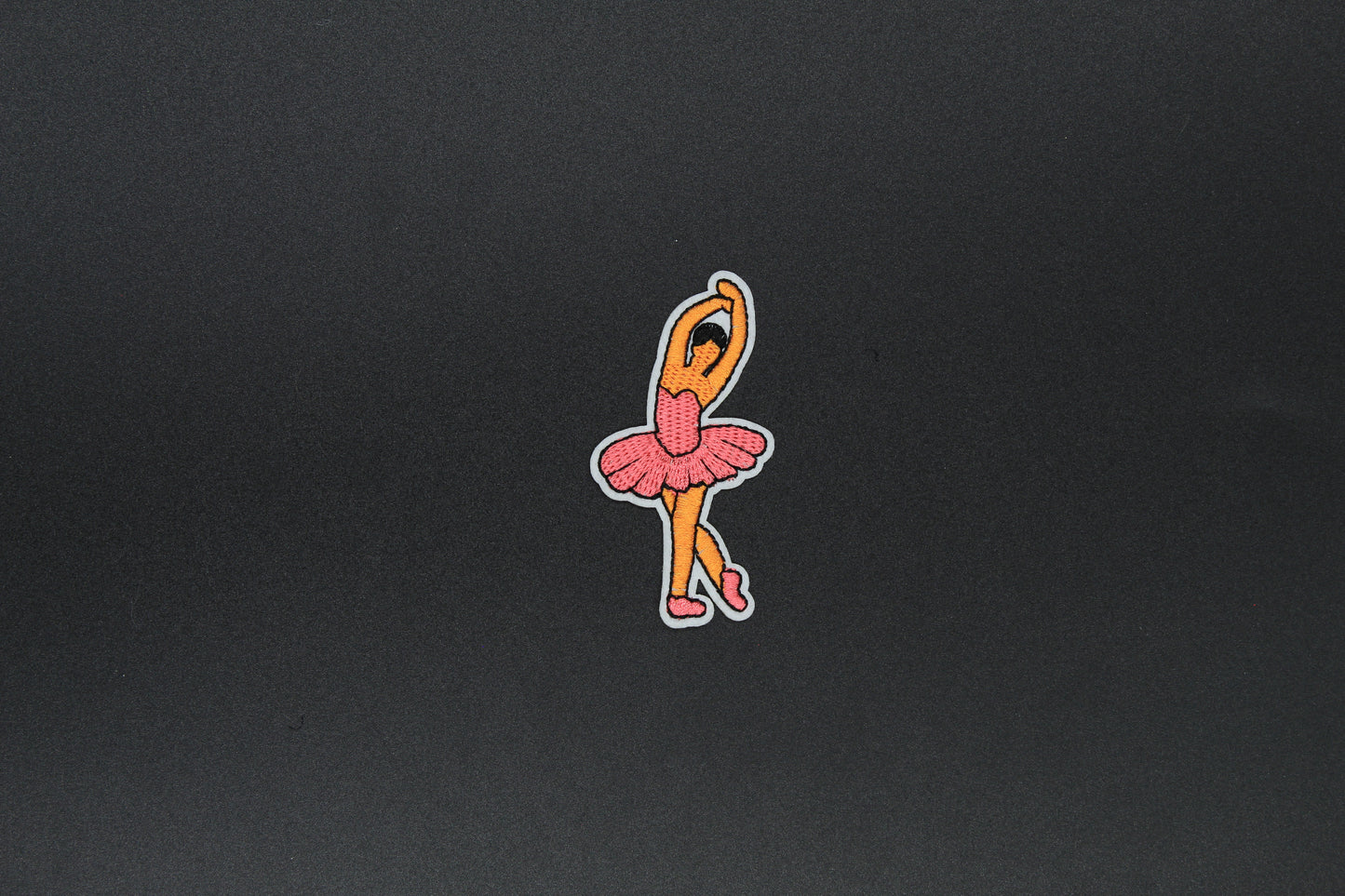 Elegant Fifth Position Ballerina Iron-On Patch