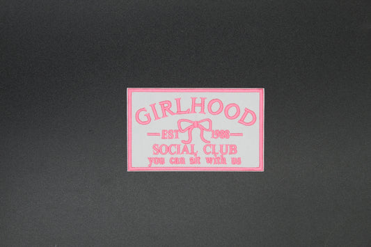Girlhood Social Club Iron-On Patch