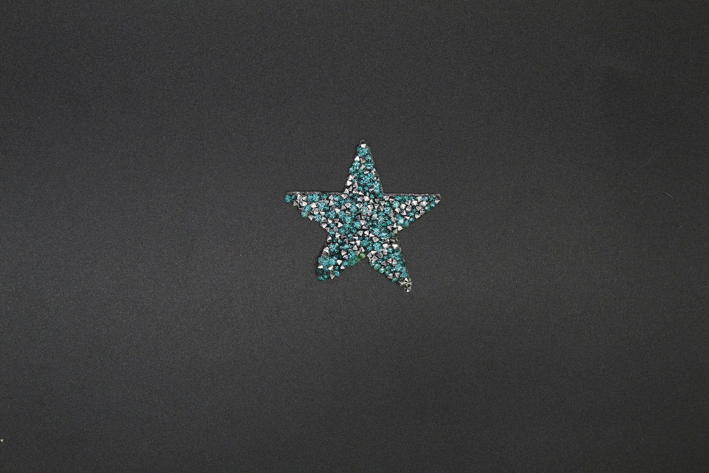 Rhinestone Star Patch | Sparkly Glitter Star Iron-On Patch | Multiple Color Options