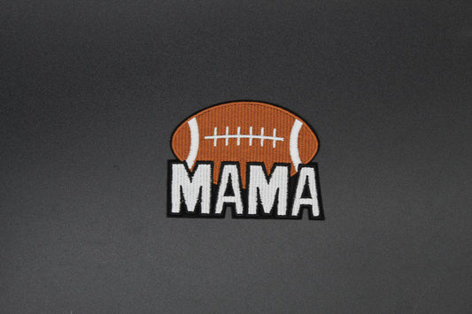 Football Mama Iron-On Patch