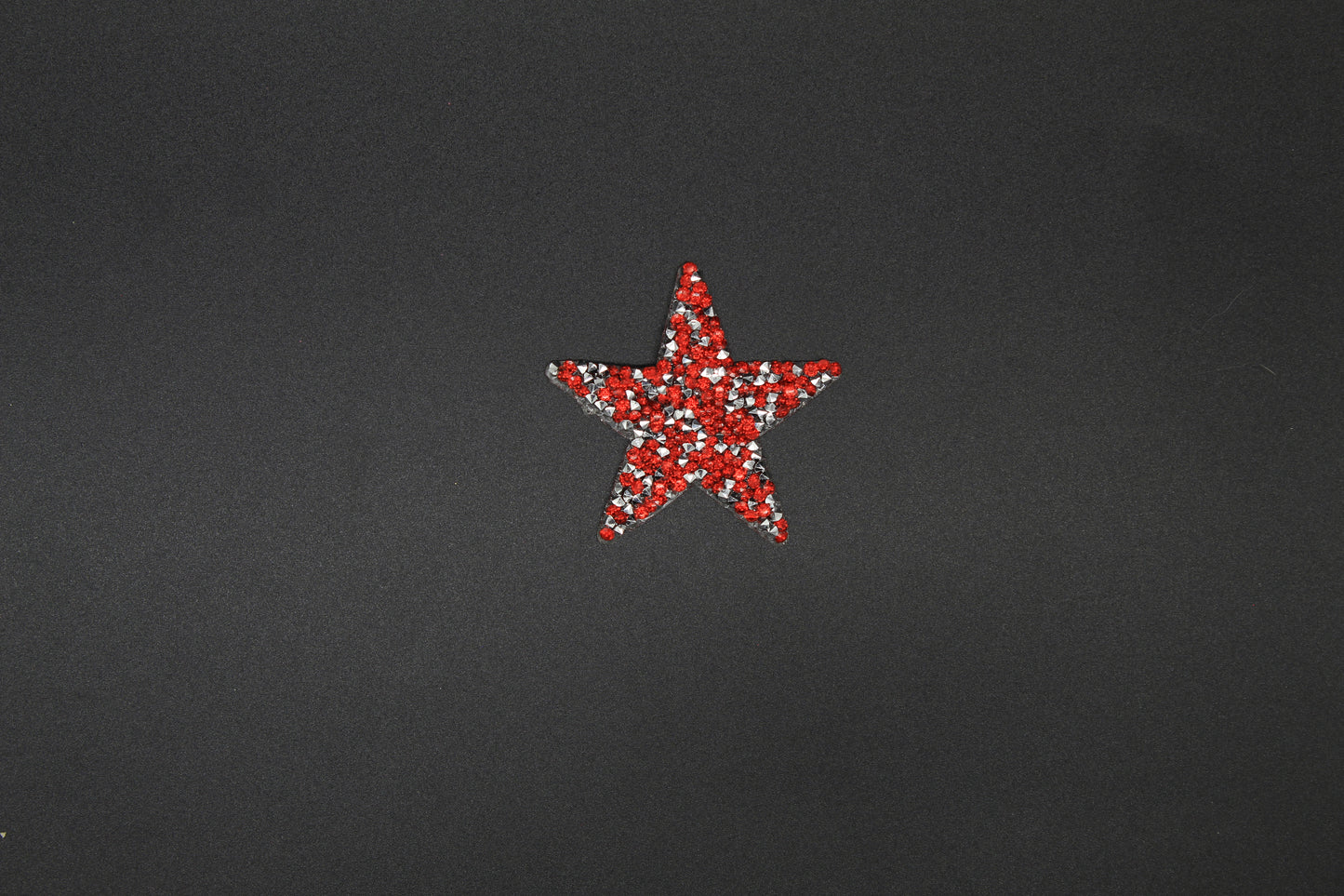 Rhinestone Star Patch | Sparkly Glitter Star Iron-On Patch | Multiple Color Options