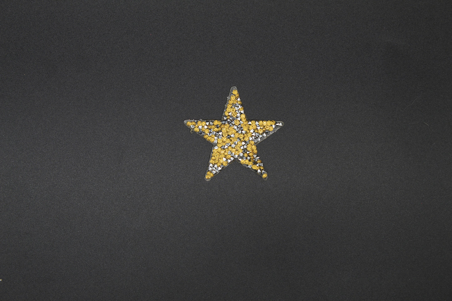 Rhinestone Star Patch | Sparkly Glitter Star Iron-On Patch | Multiple Color Options