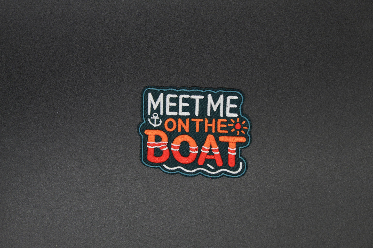Meet Me on the Boat Iron-On Patch