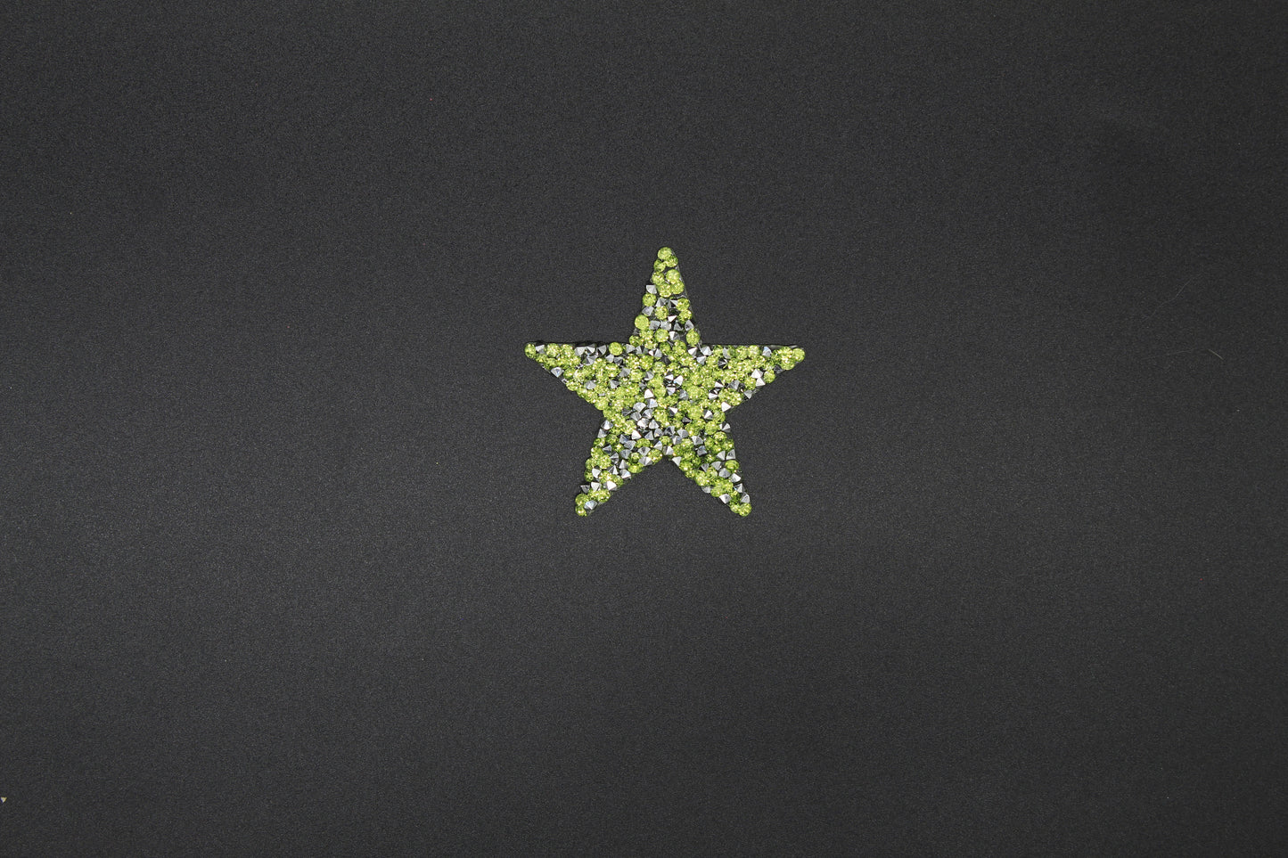 Rhinestone Star Patch | Sparkly Glitter Star Iron-On Patch | Multiple Color Options