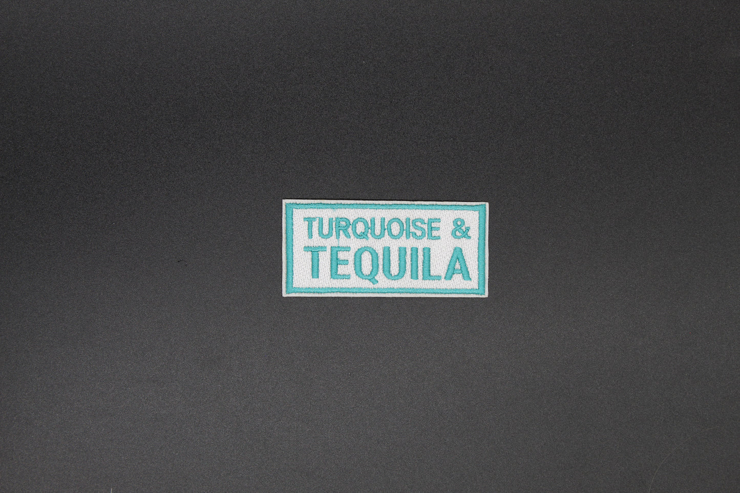 Turquoise & Tequila Iron-On Patch