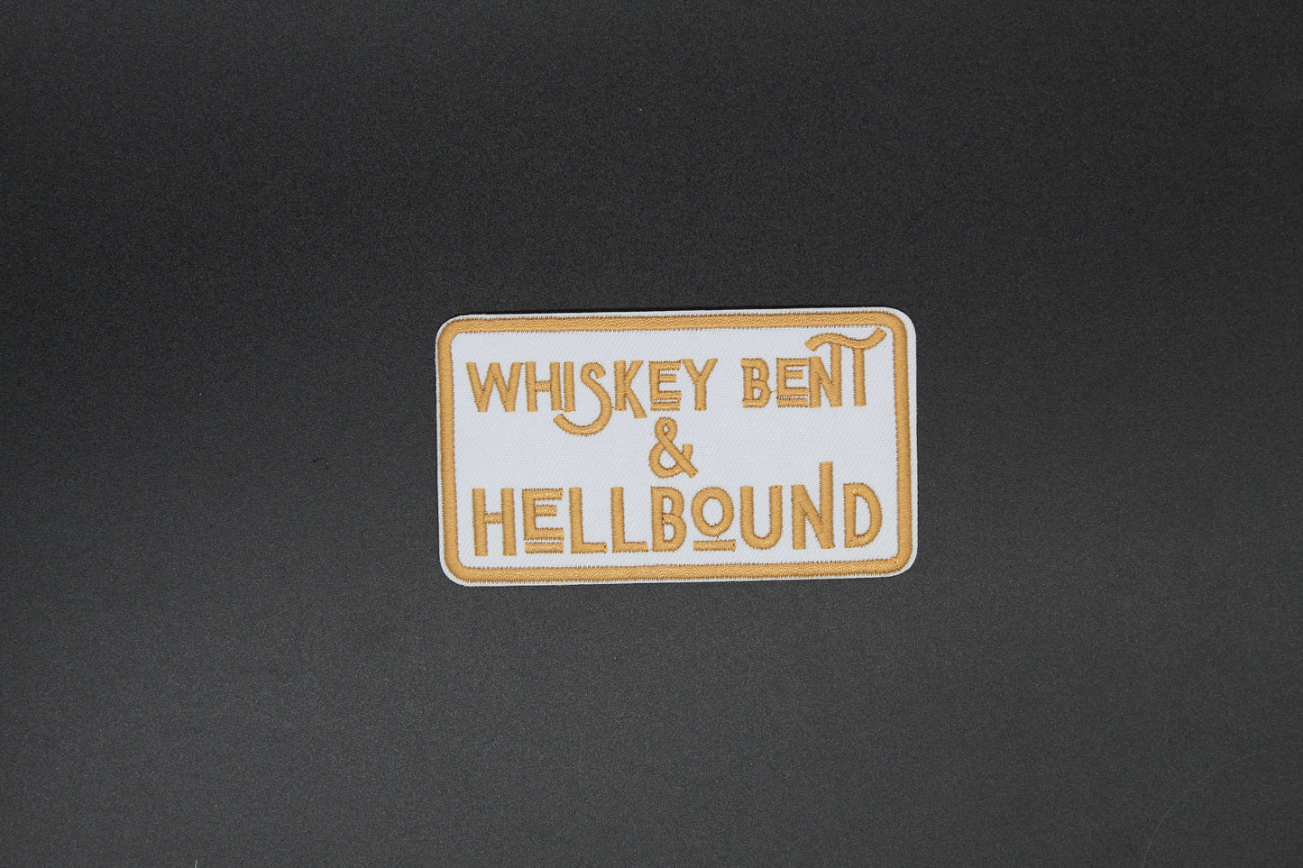 Whiskey Bent & Hellbound Iron-On Patch