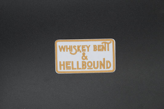 Whiskey Bent & Hellbound Iron-On Patch
