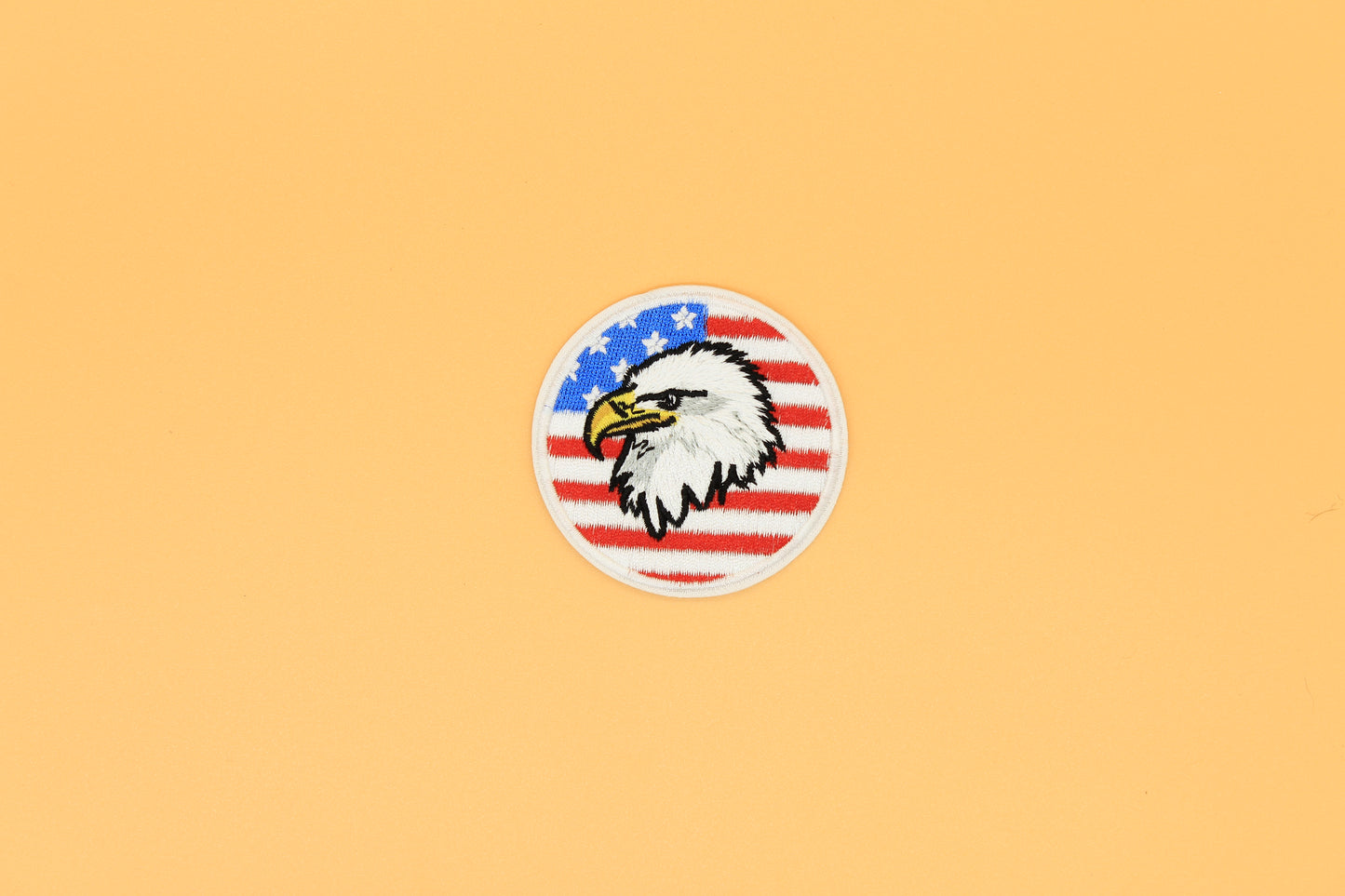 American Eagle Flag Iron-On Patch