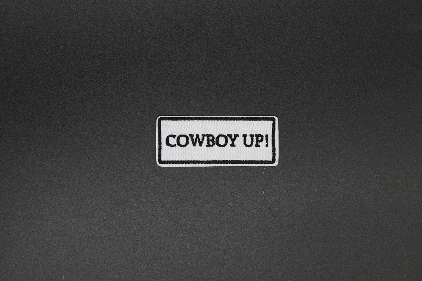 Cowboy Up! Iron-On Patch