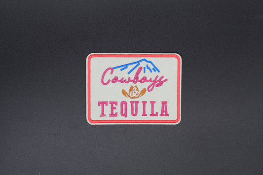 Cowboys & Tequila Iron-On Patch