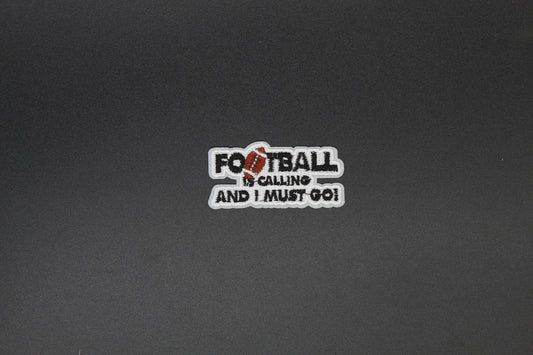 Football Is Calling Iron-On Patch
