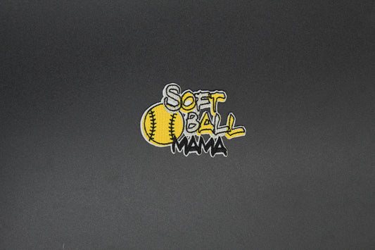Softball Mama Iron-On Patch