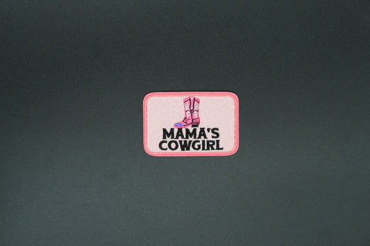 Mama’s Cowgirl Iron-On Patch