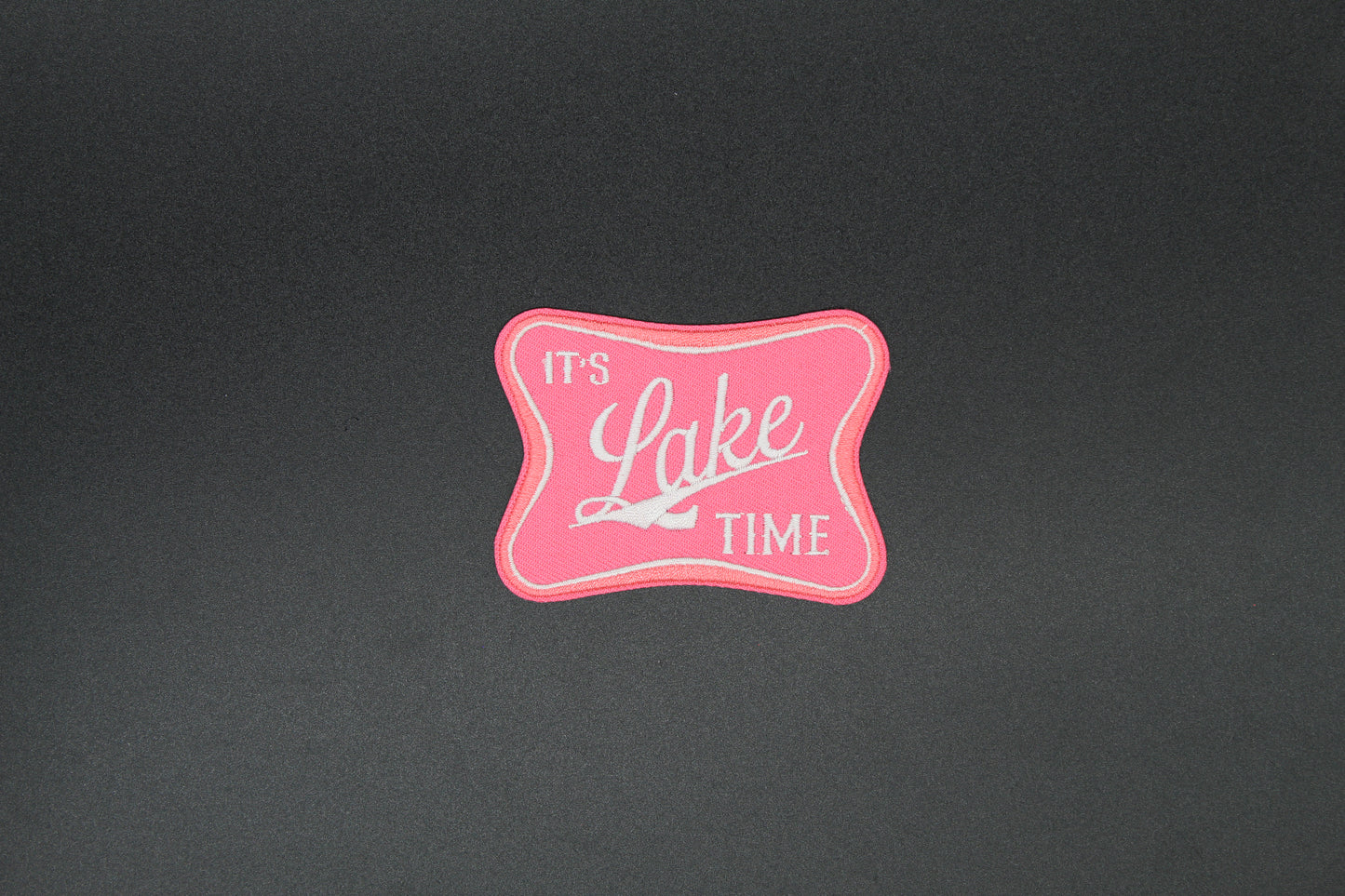 It’s Lake Time Iron-On Patch