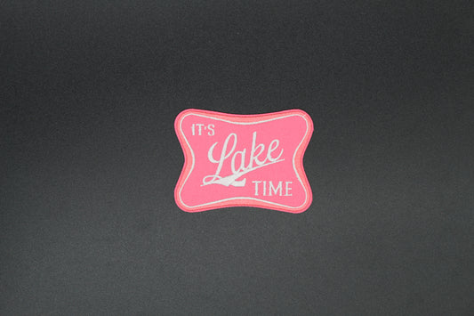 It’s Lake Time Iron-On Patch