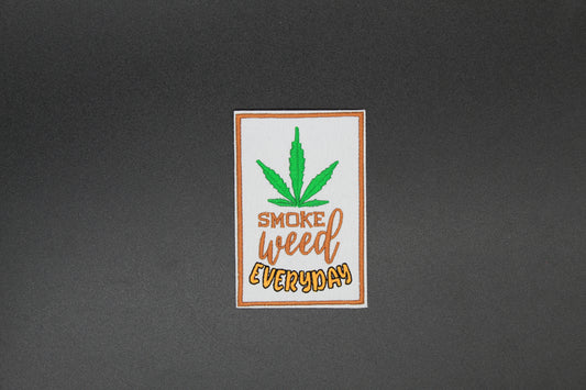 Smoke Weed Everyday Iron-On Patch