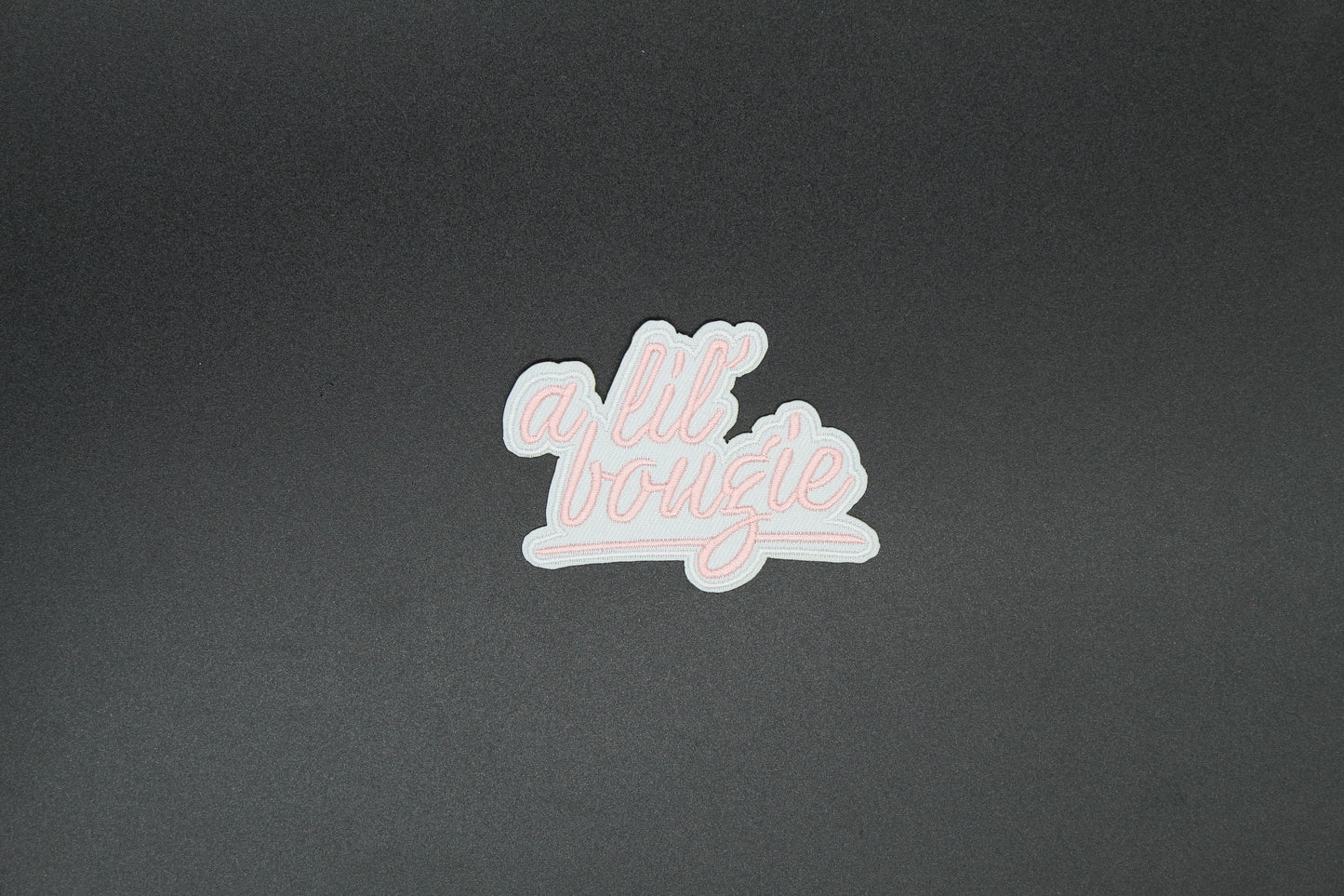 a lil' Boujee Iron-On Patch